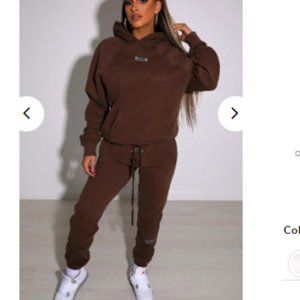 Baby Boo Chocolate Brown Matching set